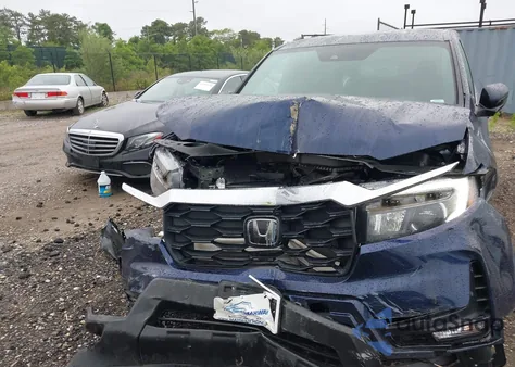 2022 Honda Passport Awd Ex-L from USA, damaged, VIN 5FNYF8H52NB010909